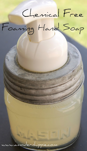 plastic free foaming hand soap