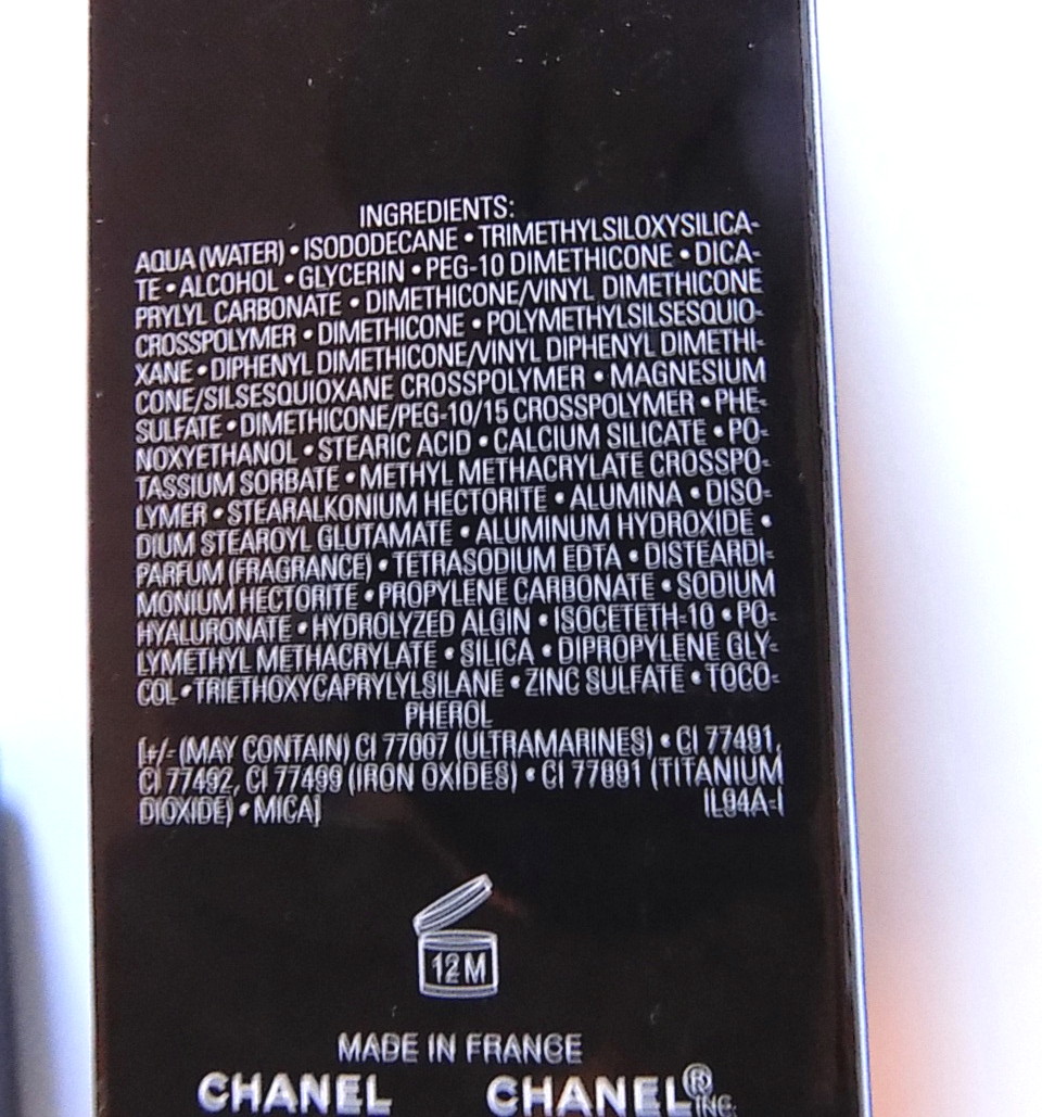 The Beauty Alchemist Chanel Le Teint Ultra Tenue Foundation