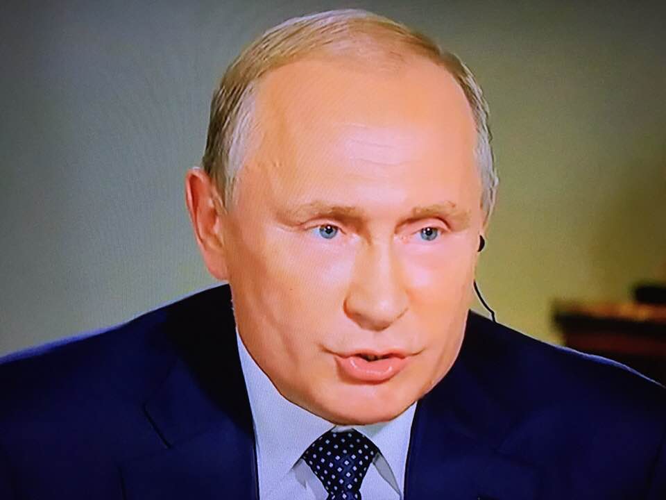 WHO IS CRYING FOUL - PUTIN