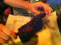 Giant beef rib from Barn& Company in Chicago