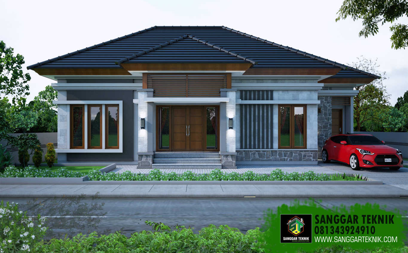 Design Denah Rumah Ala Villa Bali 2020 | Rumahmewah45