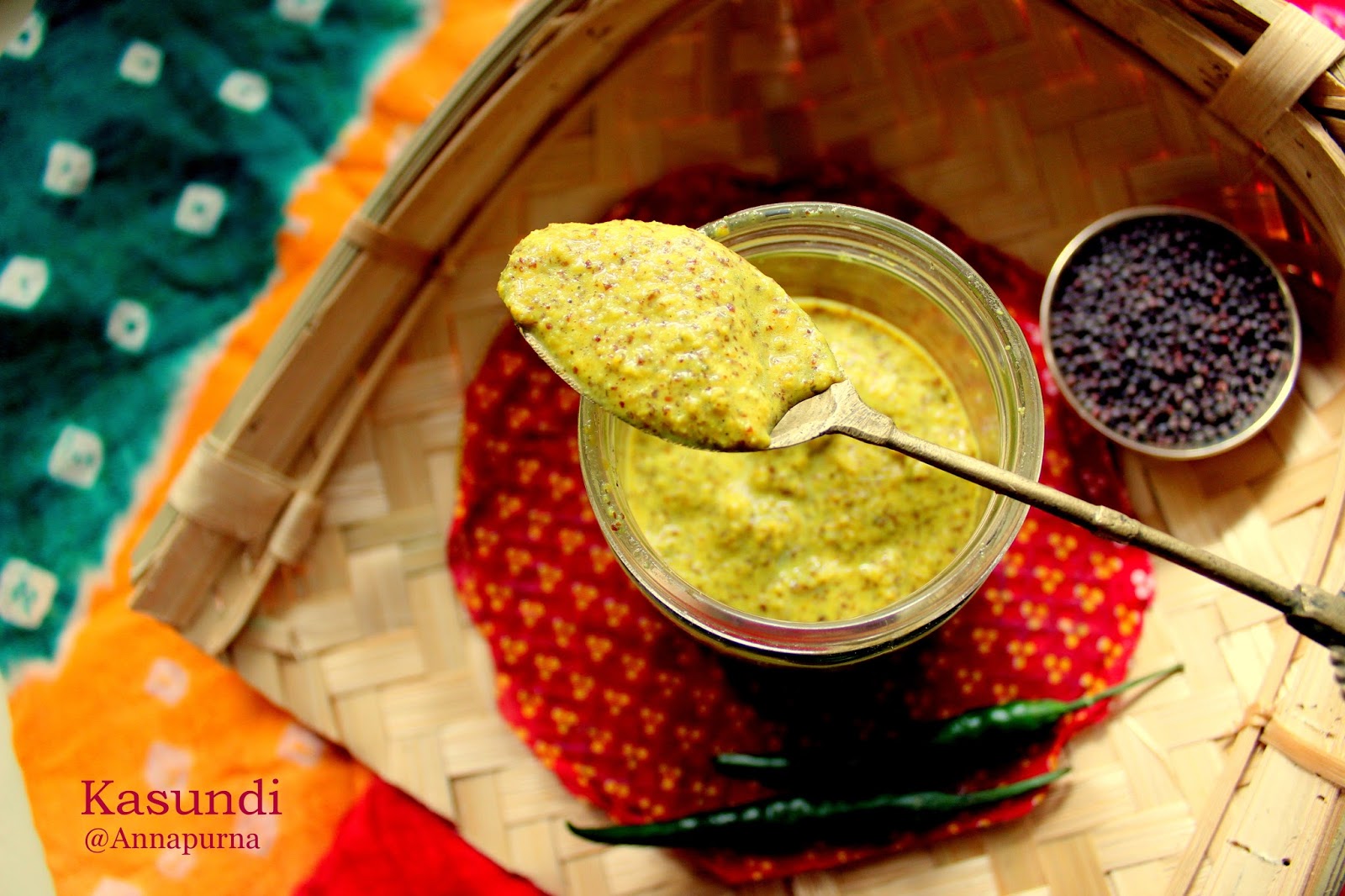 Annapurna Kasundi / Indian Mustard Sauce Recipe