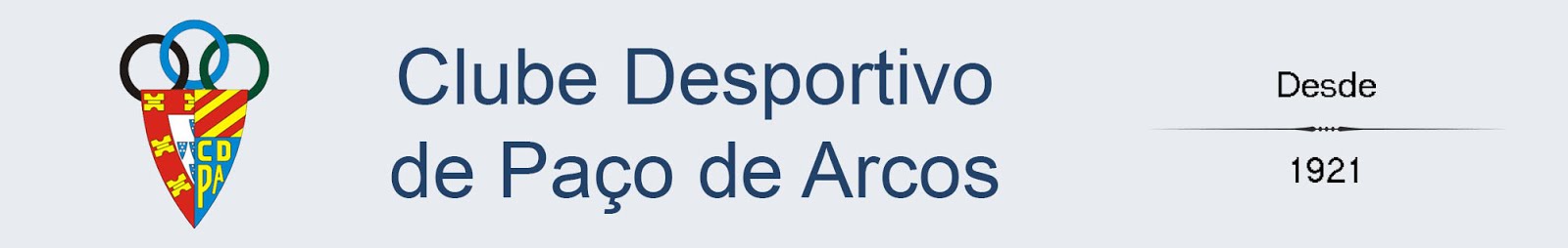 CDPA: Site Oficial do Clube Desportivo de Paço de Arcos