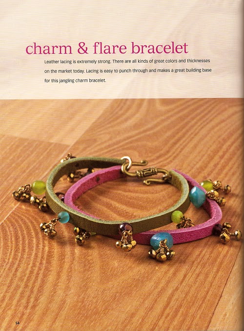 Book Review : Beautiful Leather Jewelry / The Beading Gem