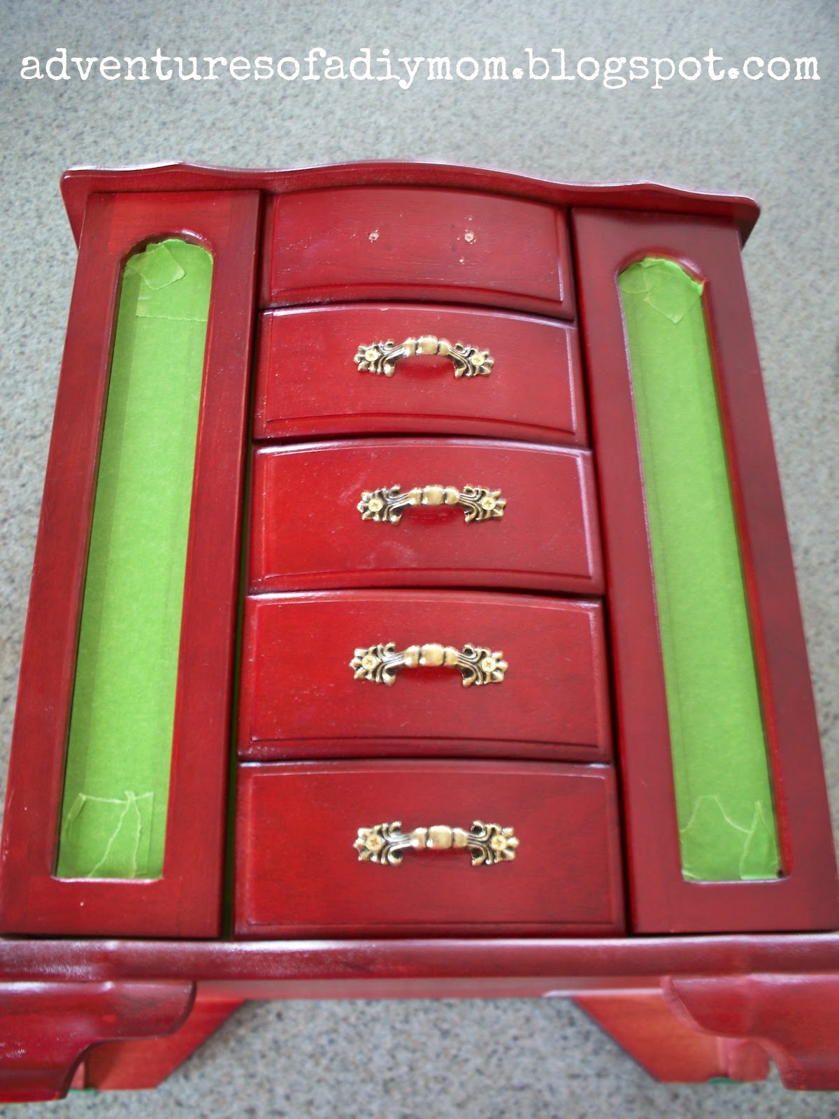 Jewelry Box Makeover Adventures of a DIY Mom