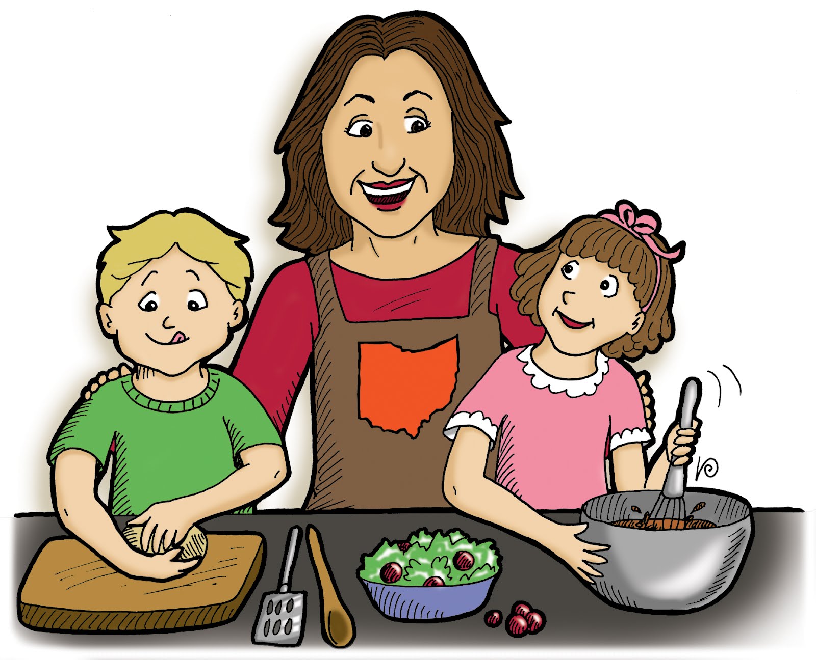Gambar Kartun Koki Sedang Memasak Top Lucu Gambar Berakit Langit 2017 Kartun Ibu Memasak Di Rebanas