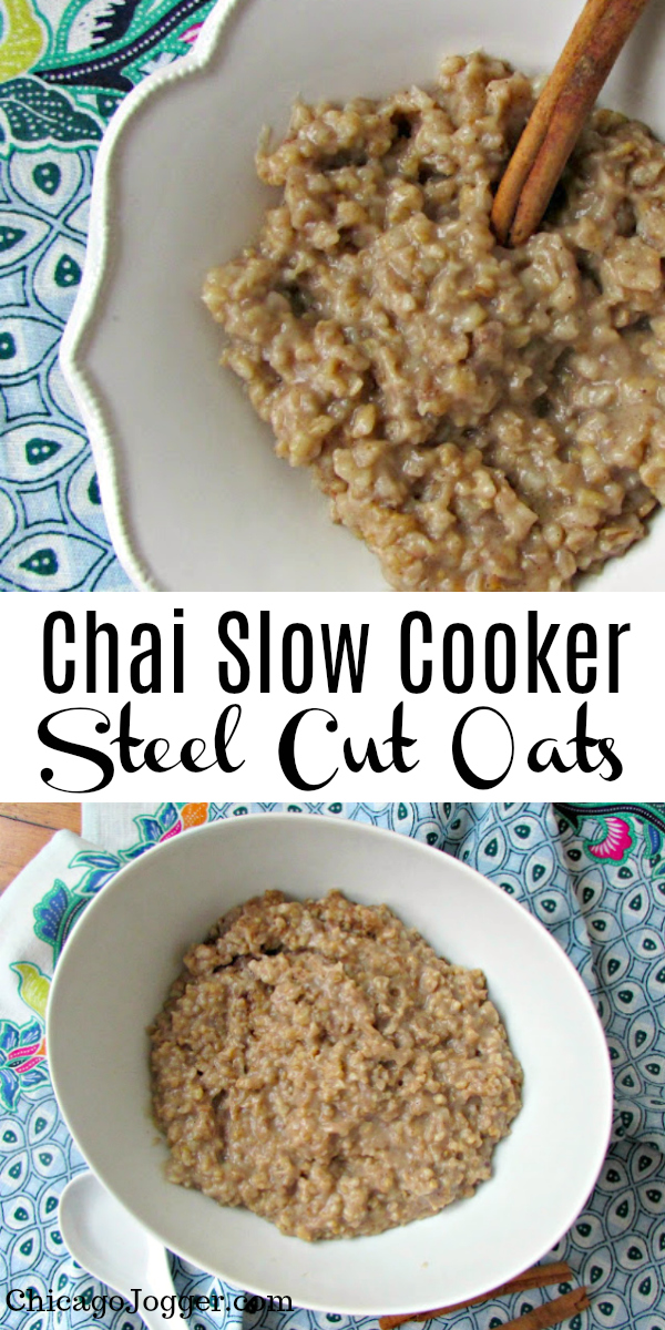 Chicago Jogger: Chai Slow Cooker Steel Cut Oats + Weekly Workouts