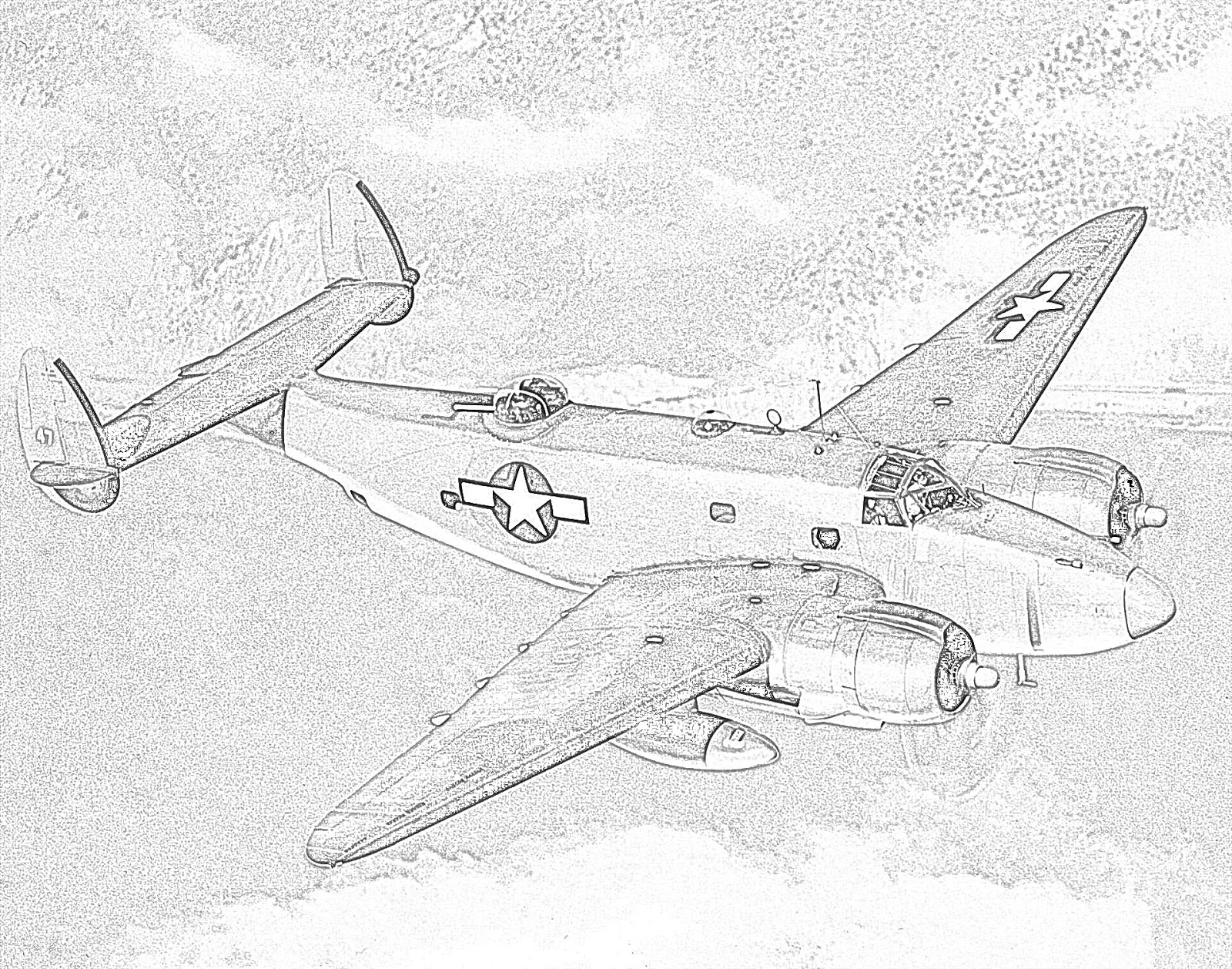 WW2 D Day Coloring Pages