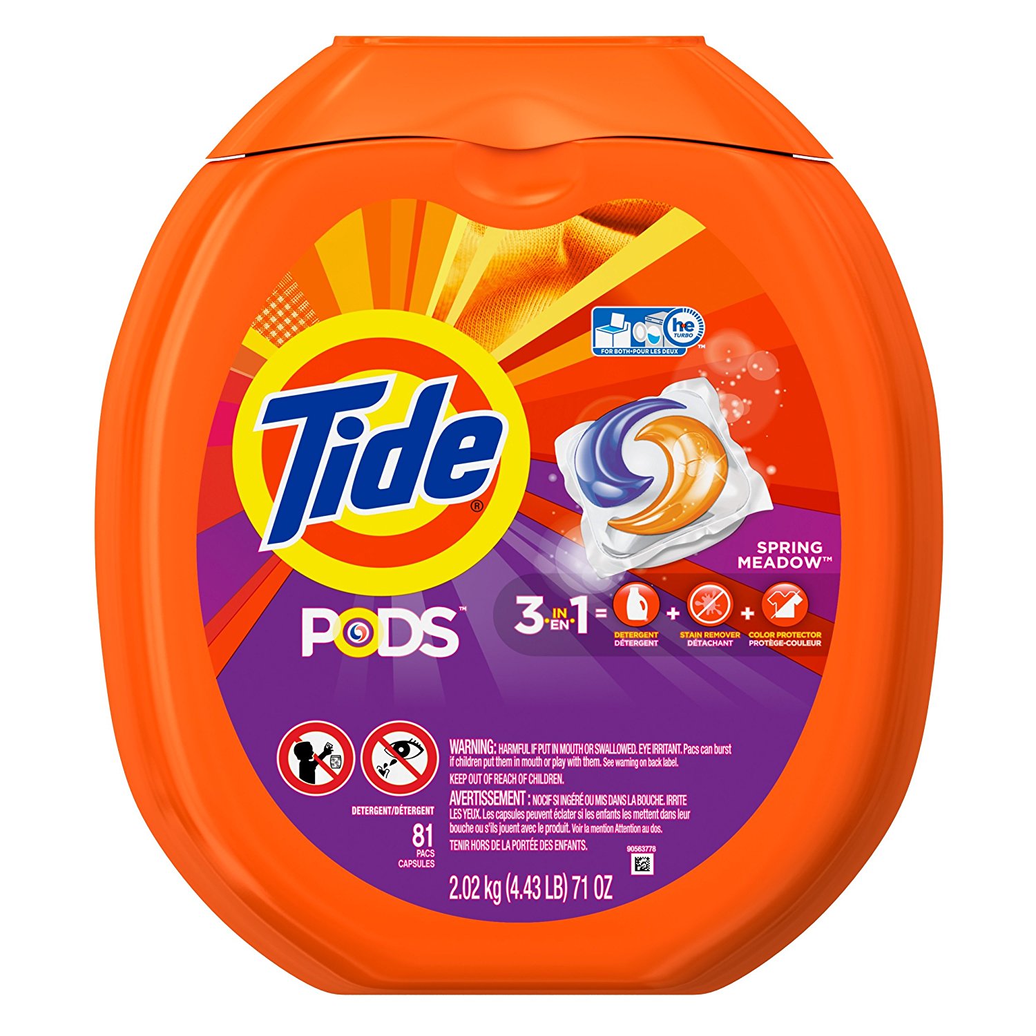 Online Shopping Tide PODS Spring Meadow HE Turbo Laundry Detergent