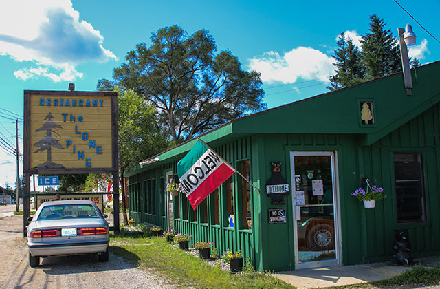 The Lone Pine Restaurant Grayling Mi A C Kuderik Photo The Lone Pine Restaurant Grayling Mi