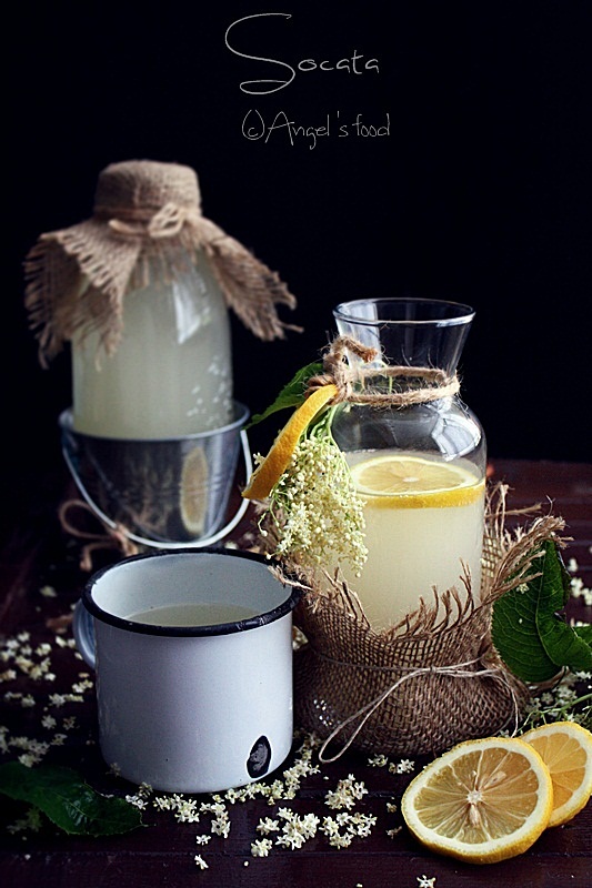 Socata,din flori de soc