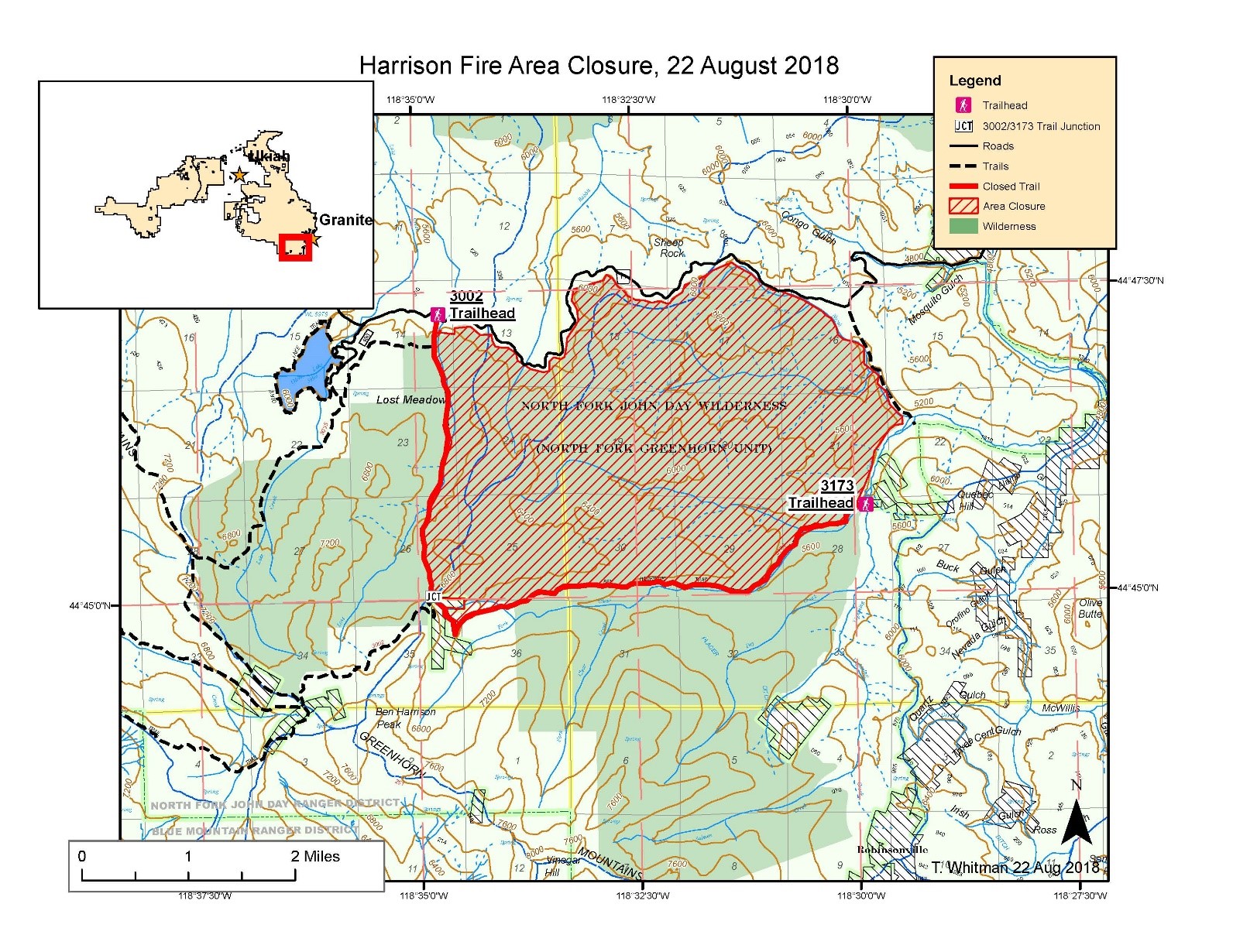 Blue Mountain Fire Information Umatilla National Forest Fire Update