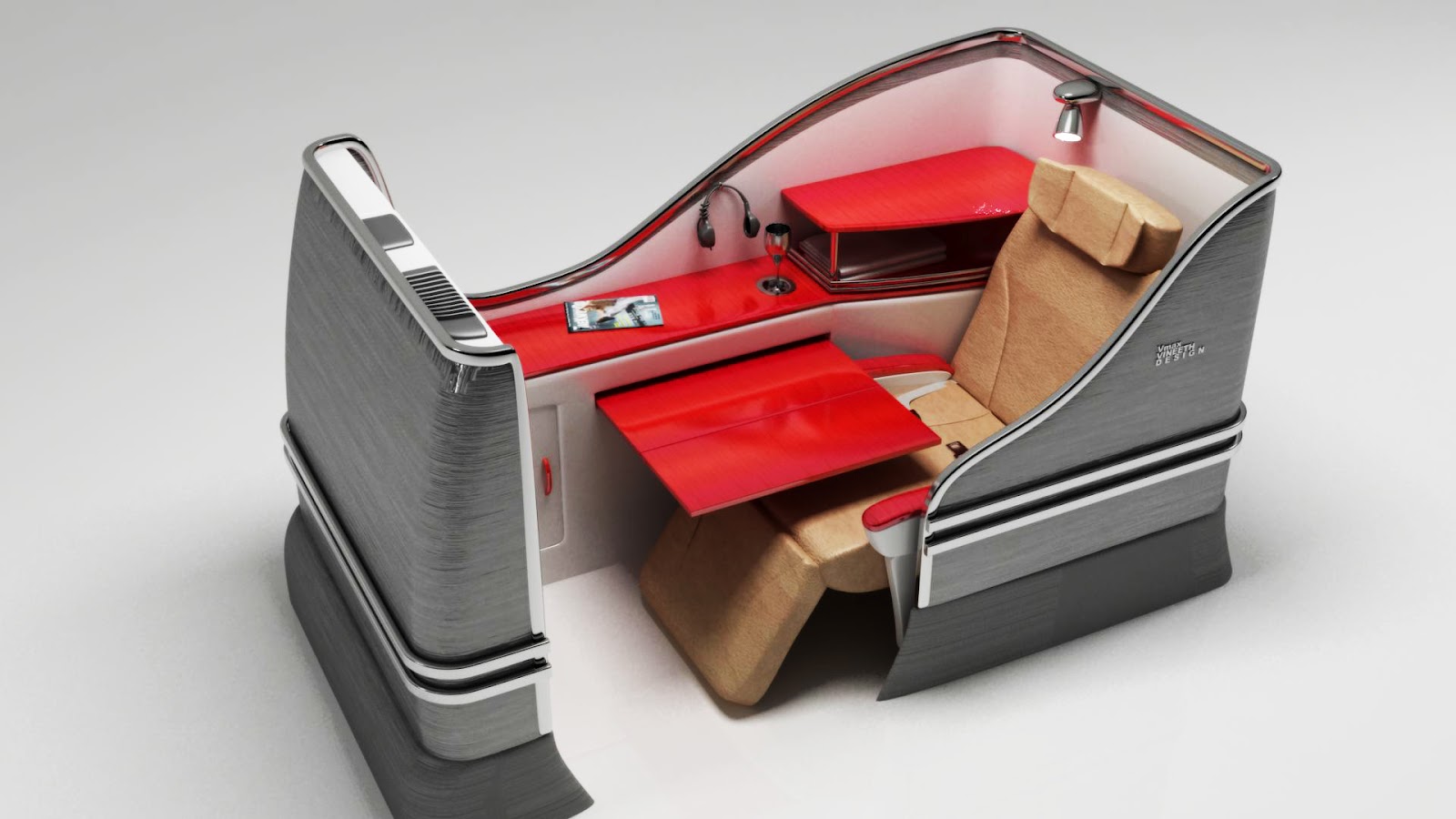 design First class, seat design