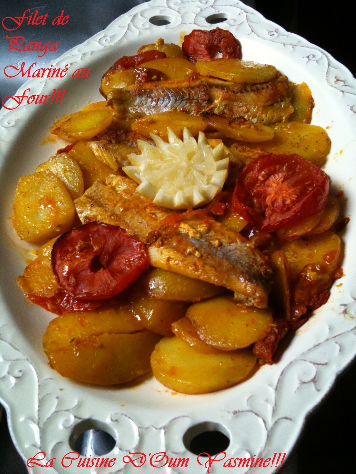 Selma Kitchen Filet de panga Mariné au four.