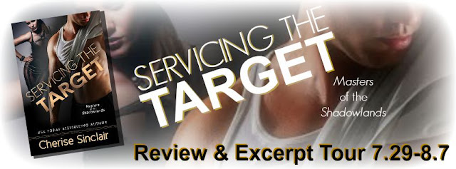 http://www.inkslingerpr.com/2015/07/29/cherise-snclairs-servicing-the-target-review-excerpt-tour/