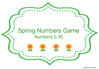 The Best of Teacher Entrepreneurs: FREE MATH LESSON - “Spring Numbers 0 ...