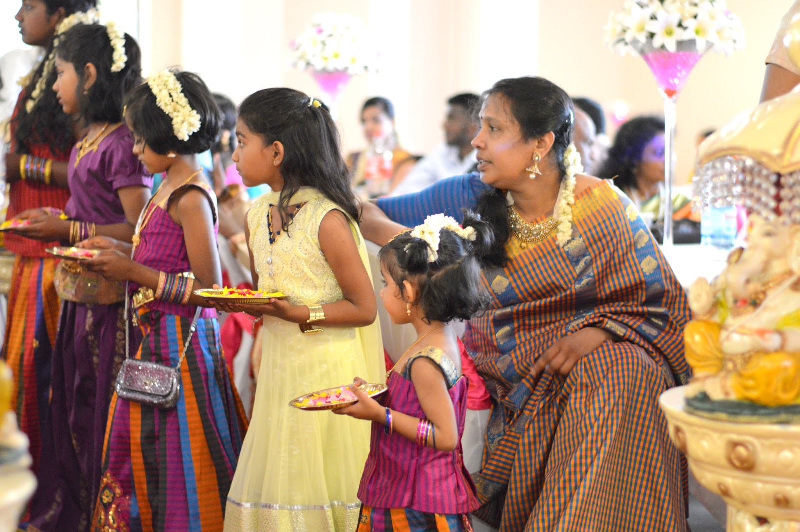 "I balance, therefore I am" Colorful Sri Lankan Party