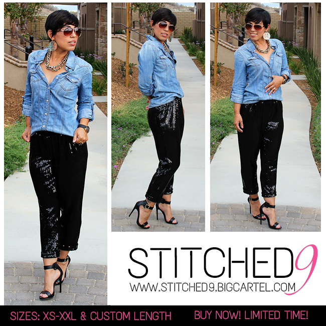 OOTD DIY Sequin Pants! Look At Me I'm Sparkling Fashion, Lifestyle