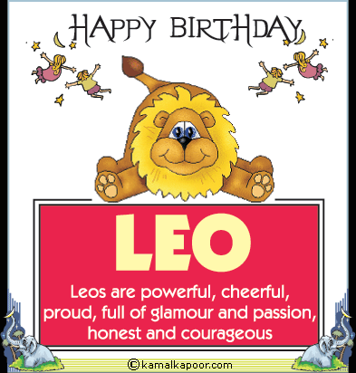 Leo Birthday Leo Birthday