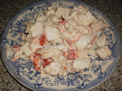 ENSALADA DE PESCADO Y GAMBAS 