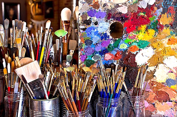 Art Now and Then: Paintbrushes