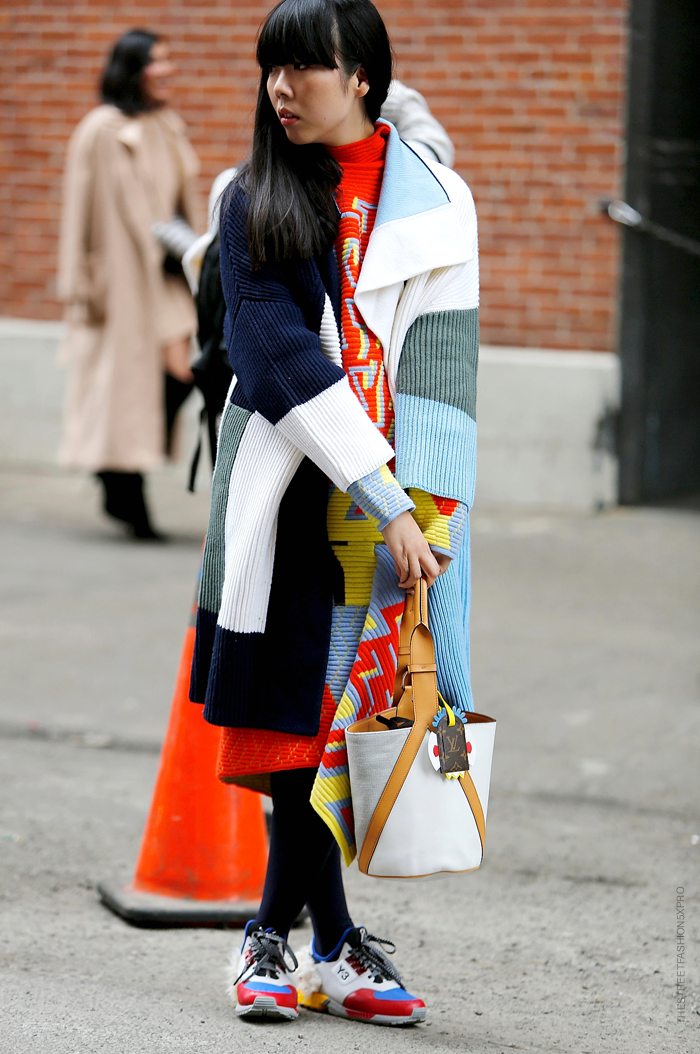 Thestreetfashion5xpro: In the Street...Rainbow multicolor