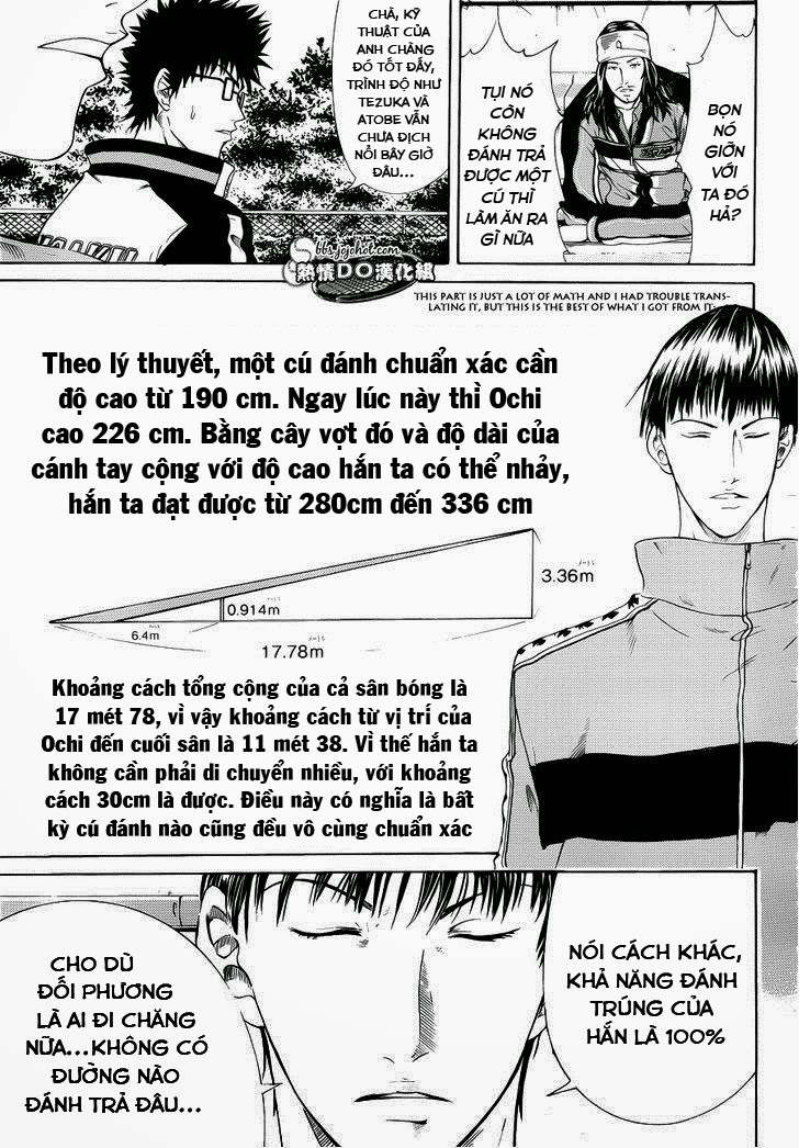 Hoàng tử Tennis 2 chap 71