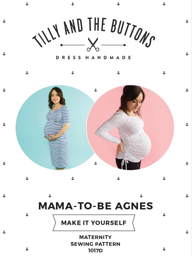  Maternity Agnes sewing pattern - Tilly and the Buttons