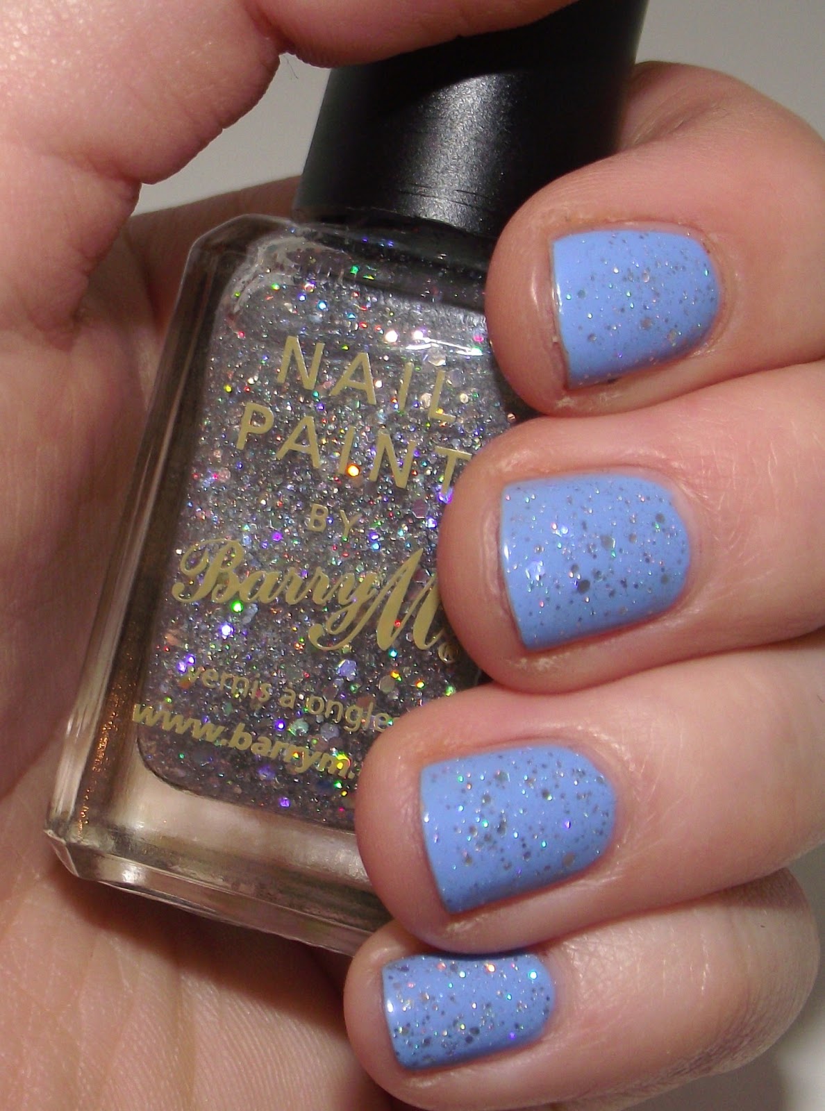 Beauty Reviews And How To's Barry M Nail Polish 350 Diamond Glitter