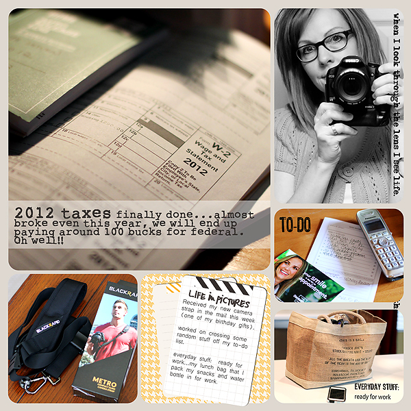 {a little of this & that}: Digital Project Life Wednesday {week 13}...