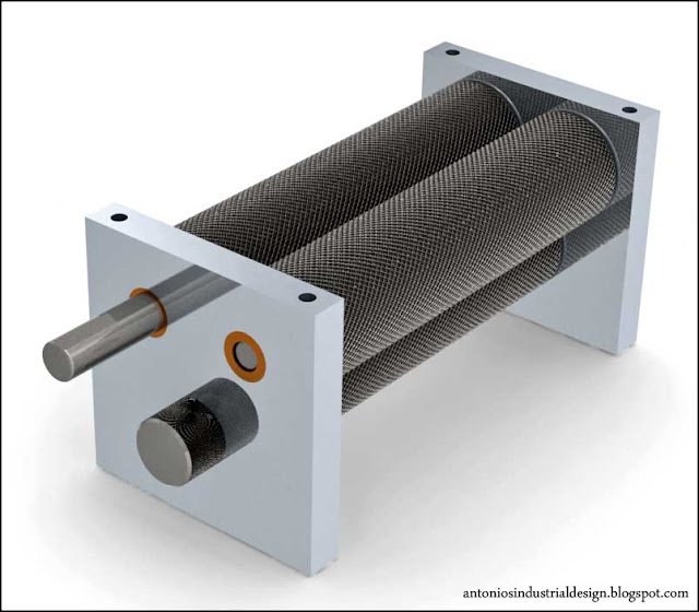 ANTONIO'S INDUSTRIAL DESIGN MM3 Grain Mill by Monster Brewing Hardware