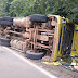Condutor morre após tombamento de carreta na ERS-324