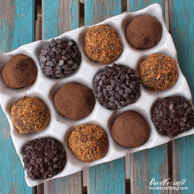 Chocolate Ganache Truffles Recipe Made 3 Ways