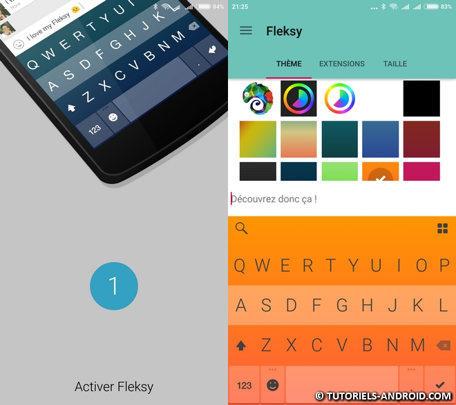Flesky + Emoji Android