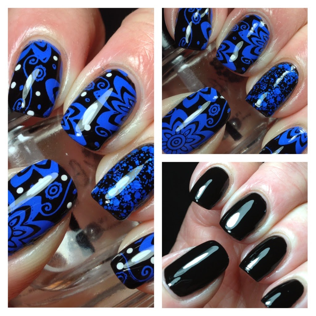 Canadian Nail Fanatic Earth Hour Nails