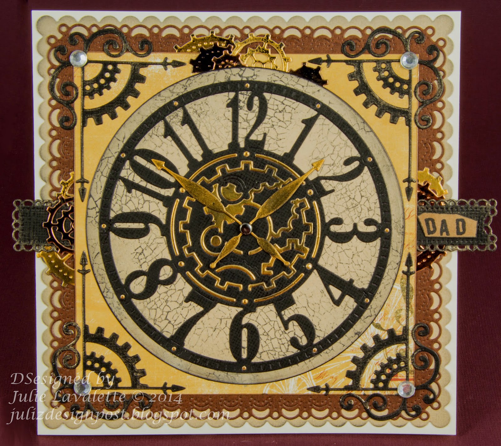 Time for Dad by Julie Lavalette. - Cheery Lynn Designs Inspiration Blog