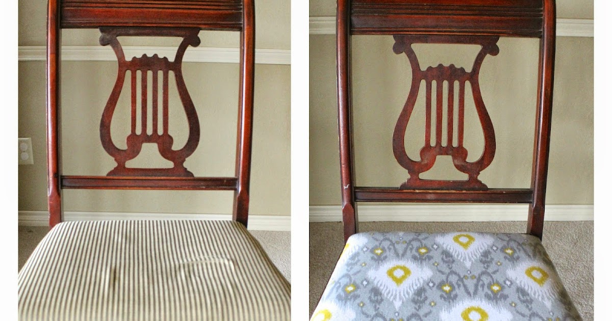 How to Recover a Chair Emma Marie Designs
