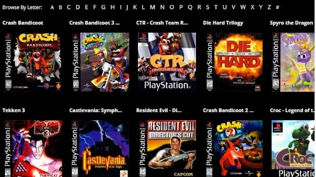 Play Classic Games, Old PS1 Games, Free Online Games