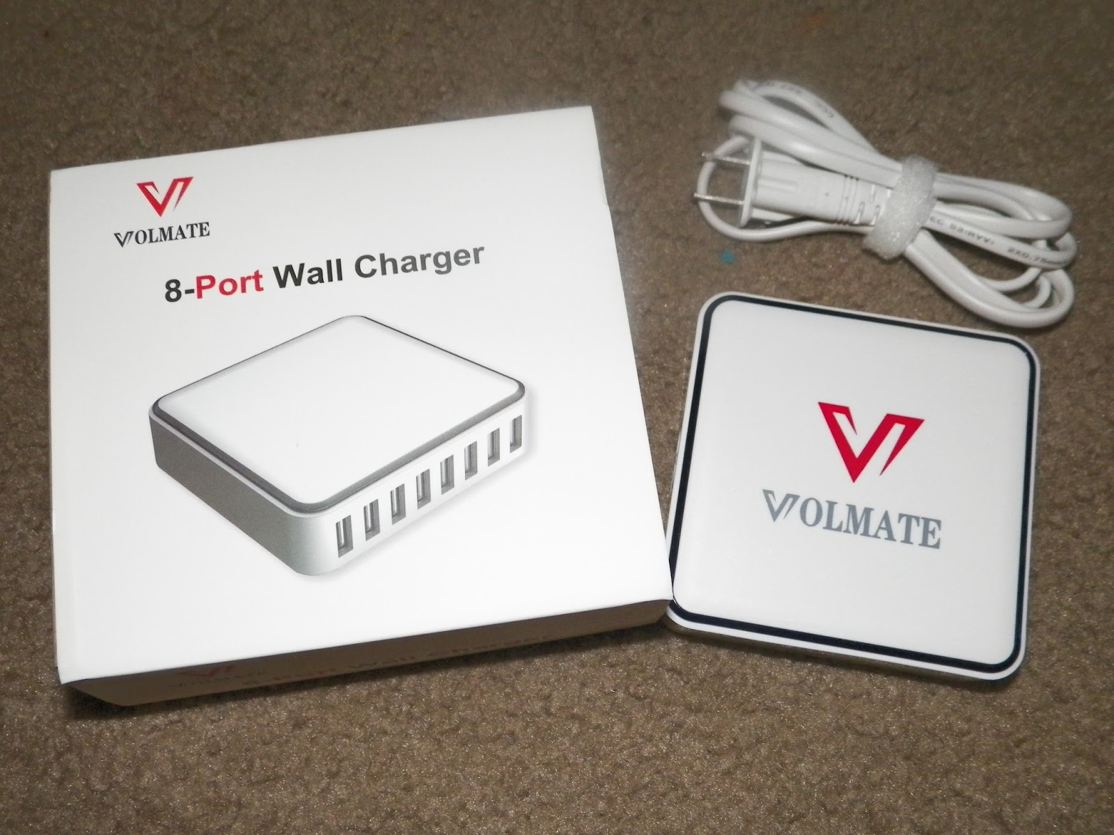 mygreatfinds Voltmate 8 Port Wall Charger Review