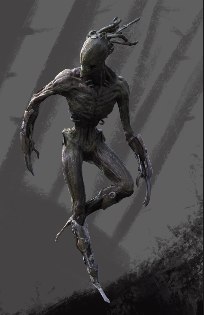 SCP-096 is a humanoid creature measuring approximately, Stable Diffusion