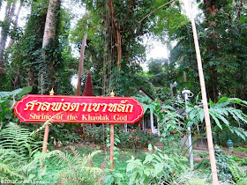 Shrine of the Khao Lak God