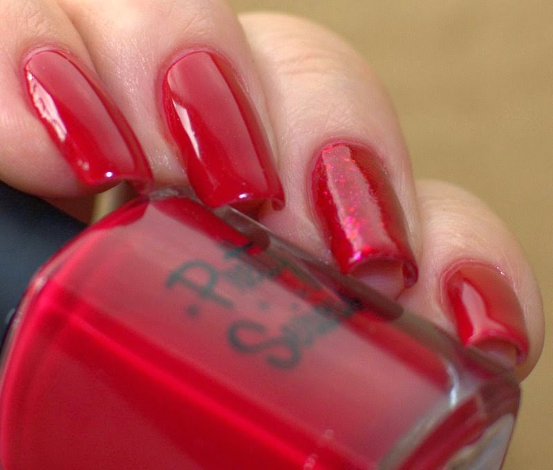 Pretty Serious Hell On Wheels with Vicious Vampire accent nail
