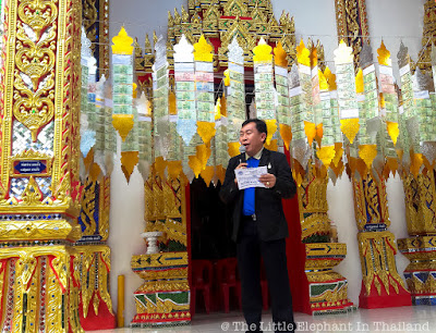 Speech at village temple in Nan - Thailand