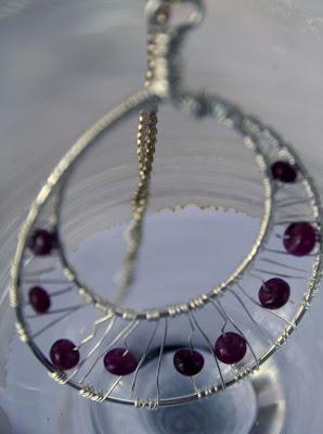 Eivor (wise gift): sterling silver, rubies :: All Pretty Things