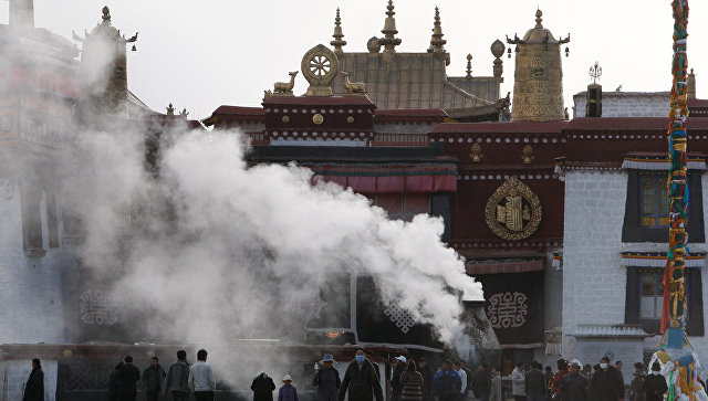 В Тибете загорелся объект всемирного наследия ЮНЕСКО
