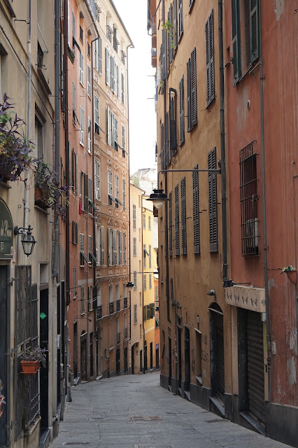 Une jolie ruelle de Gênes