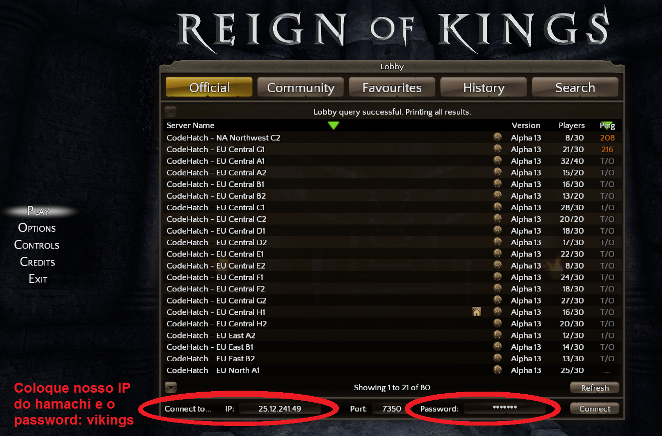 Reign of Kings Server Brasileiro