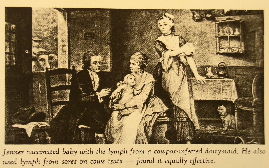 Первая вакцина год. Дженнер прививка от оспы. Прививка от оспы 18 век.