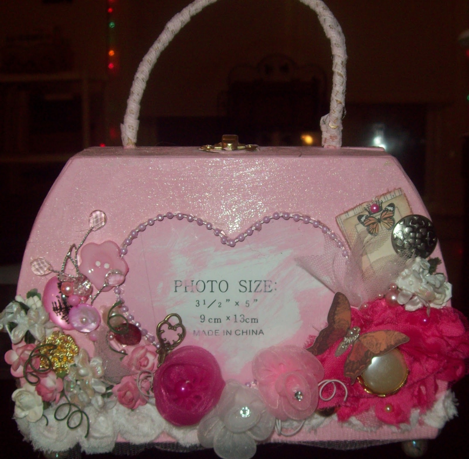Christi's Creations Purse Paper Mache box