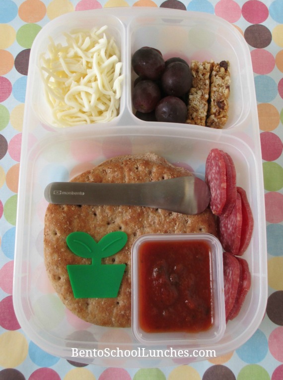 DIY Heart Pizza Lunchable - School Lunch Box - Baby Foode
